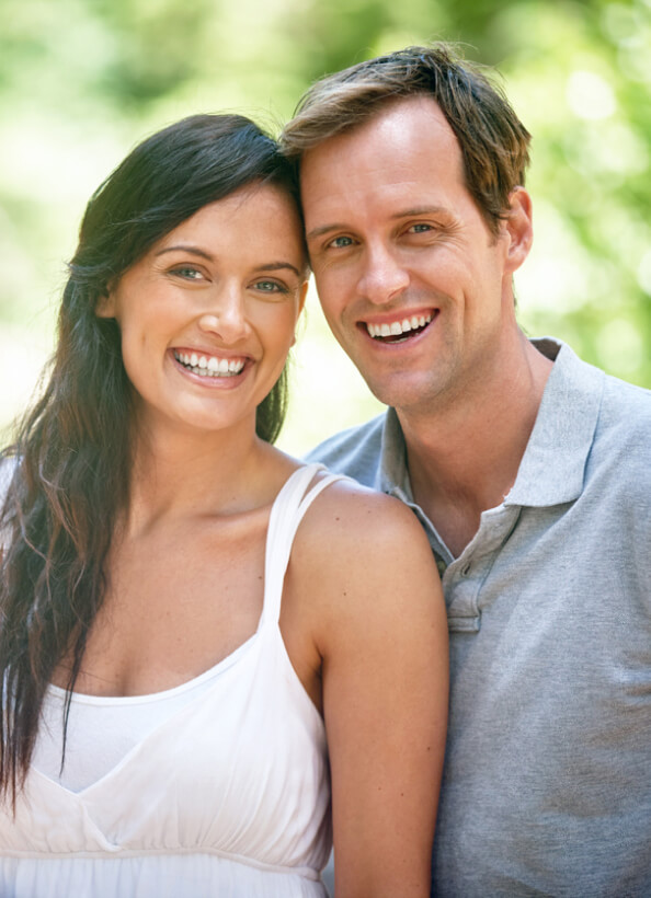 image of smiley couple